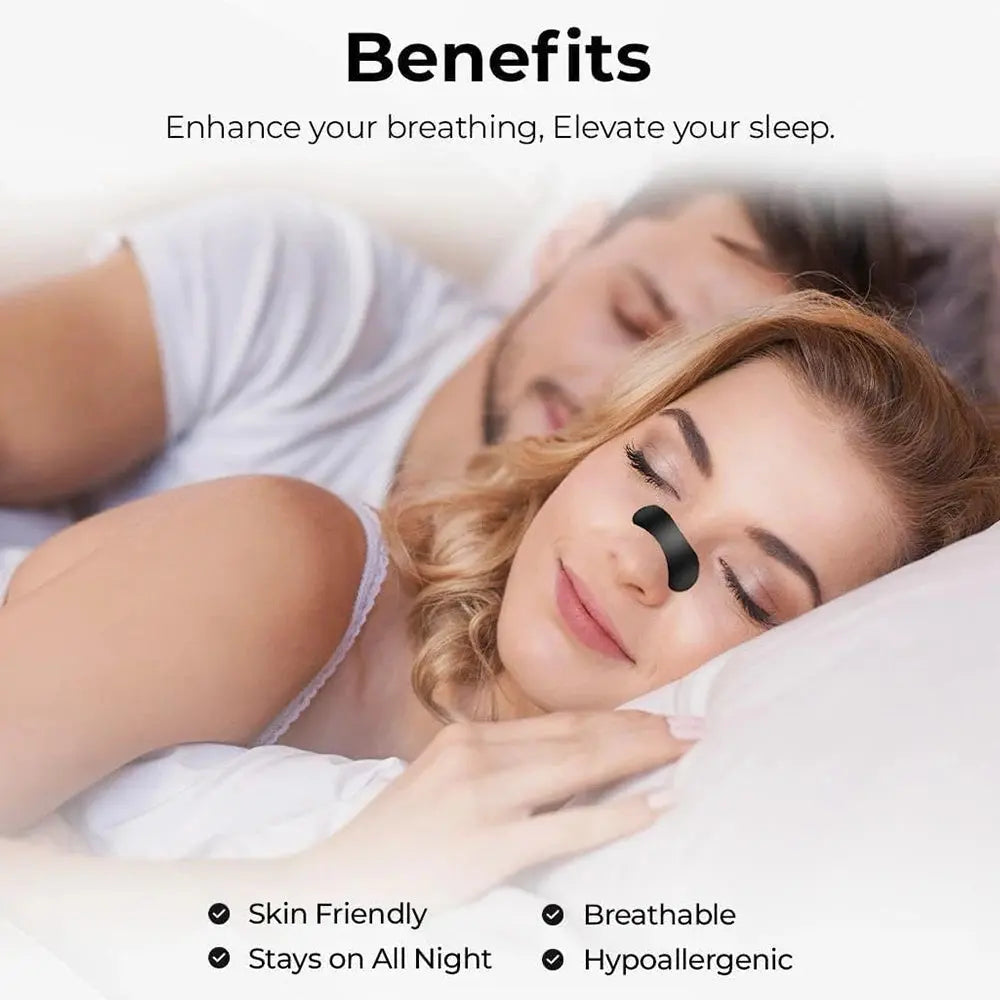Bandelettes Nasales Respiratoires – Sommeil & Respiration Optimisés Ritual Vive