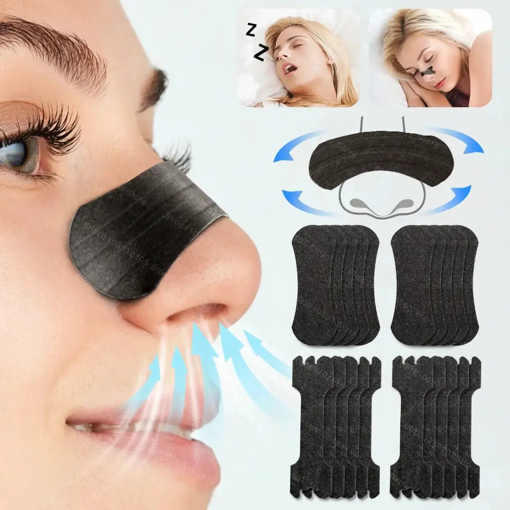 Bandelettes Nasales Respiratoires – Sommeil & Respiration Optimisés Ritual Vive