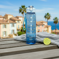 Gourde Hydratation avec Marqueur de Temps – Essentiel Quotidien Ritual Vive
