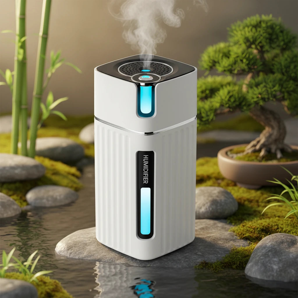 Humidificateur d’Air Intelligent – Essentiel Longévité Ritual Vive
